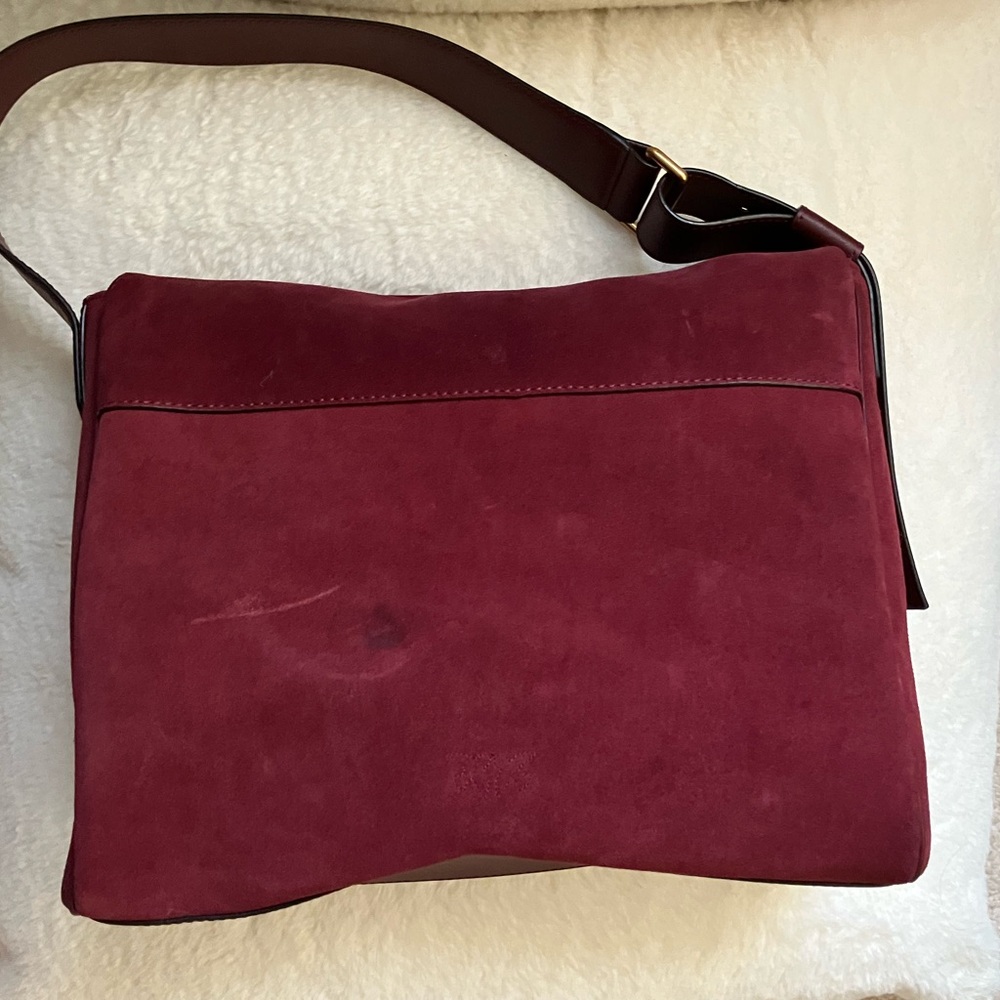 Pinko Maroon/Burgundy Hobo Bag With Dust Bag - Picture 2 of 10